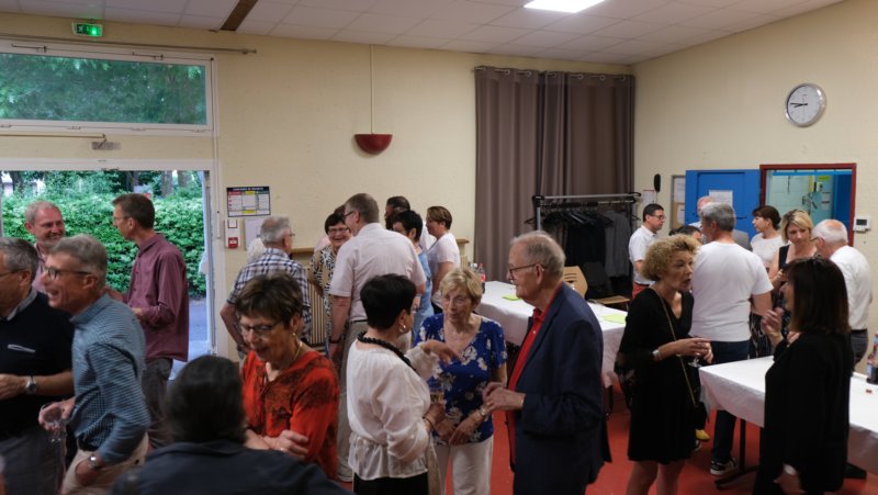 Photo de la soirée de clôture à Cosec