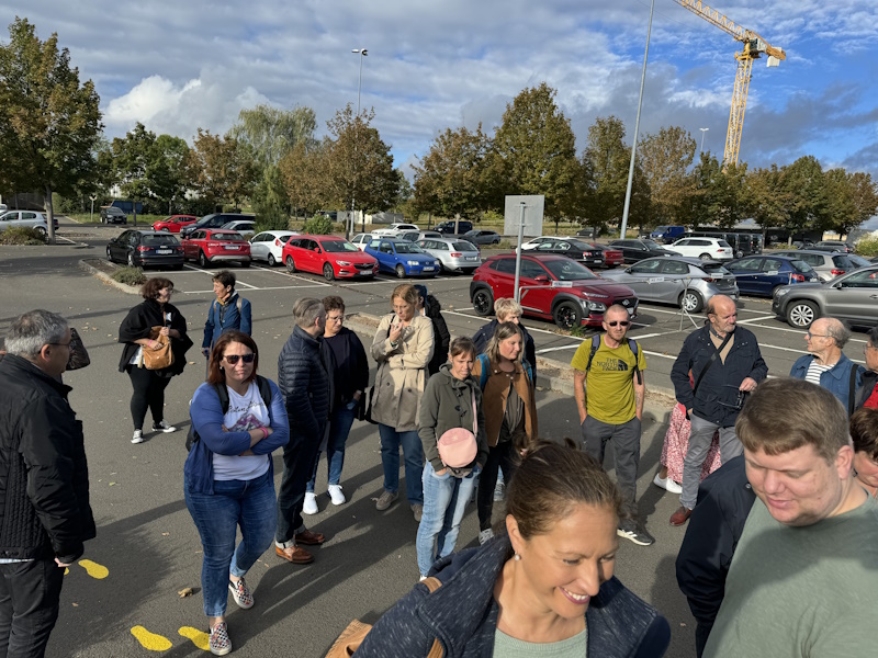 Bild vom Besuch der Zuckerfabrik